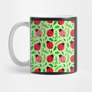 Ladybugs Pattern Mug